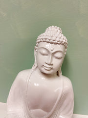 Gloss Resin Buddha White - Various Sizes