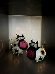 Painted Metal Cow - Various Sizes