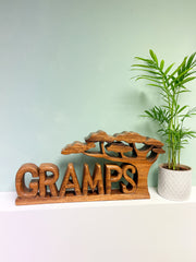 Gramps Wooden Carving