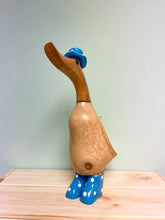 Bamboo Ducks with Painted Hats and Boots