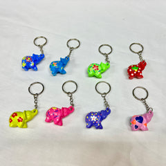 Elephant Resin Keyring