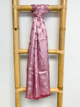 Pink Elephant Silk Scarf