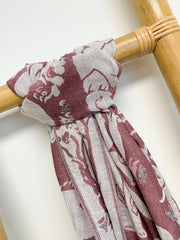 Pink Elephant Cashmere Scarf