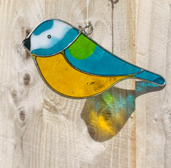 British Bird Suncatcher - Blue Tit