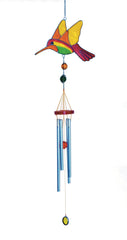 Humming Bird Suncatcher Chime - Orange/Yellow