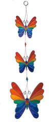 Rainbow 3 Butterfly Suncatcher SML