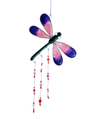 Dragonfly Suncatcher - Pink/Purple