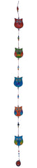 5 Owl Suncatcher - Rainbow