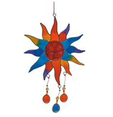 Sun Face Suncatcher - Rainbow
