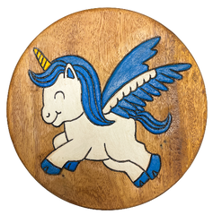 Kids Stool - Flying Unicorn