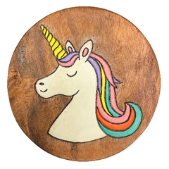 Kids Stool - Unicorn Head