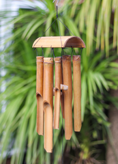Bamboo Windchime Natural