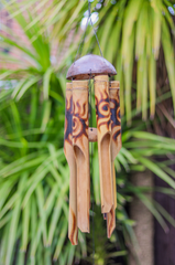Bamboo Windchime - Sunburst 50cm