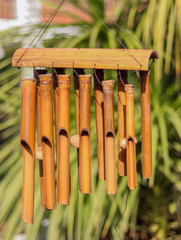 Bamboo Wind chime Natural
