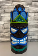 Tiki Mask - Blue/Green