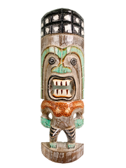 Tiki Standing Man Mask - Various Designs