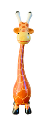 Round Giraffe Statue