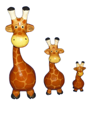 Round Giraffe Statue