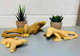 Carved Komodo Dragon - Various Sizes