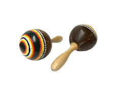 Dot Painted Maracas - Assorted Designs