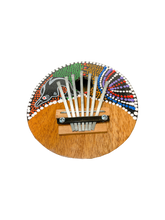 Coconut Thumb Piano - Painted