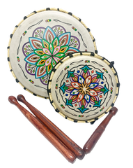 Shamanic Drum Mandala Design - Various Sizes