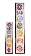 Wooden Chakra Sign Board - Set of Two