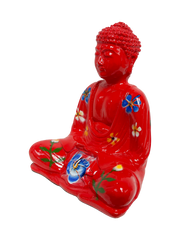 Resin Flower Buddha Red - Various Sizes