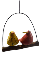 Bool Bird Multicoloured x 2 Mobile