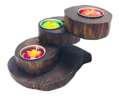 Tea Light 3 Platform candle holder