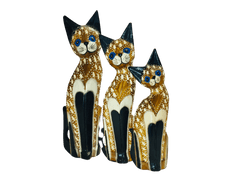 Sitting Cat Natural - Various Sizes