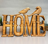 Home Bird Style Wooden Carving