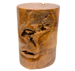 Teak Wood Stool Round