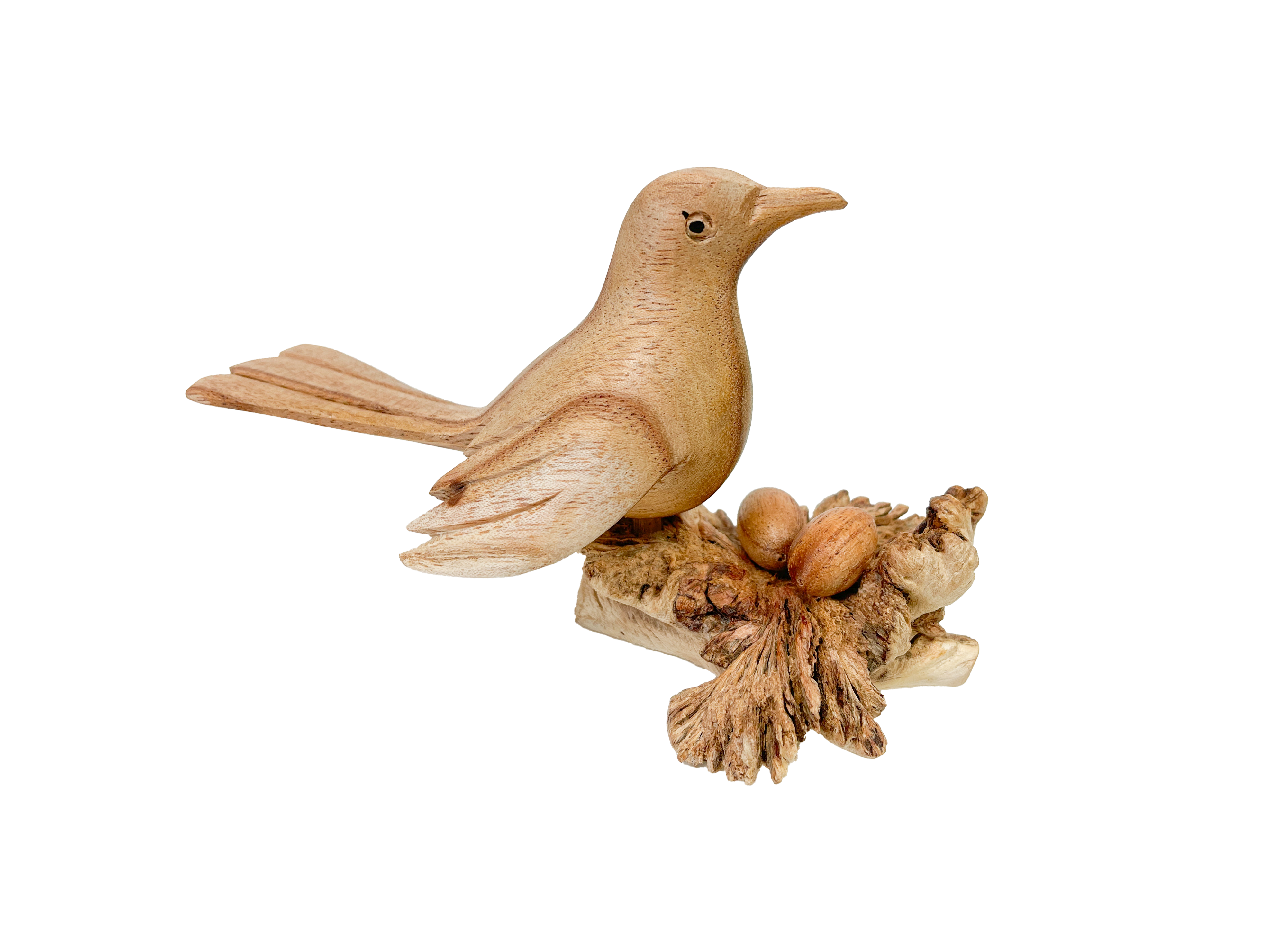 Wooden Bird Ornament on Parasite