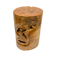 Teak Wood Stool Round