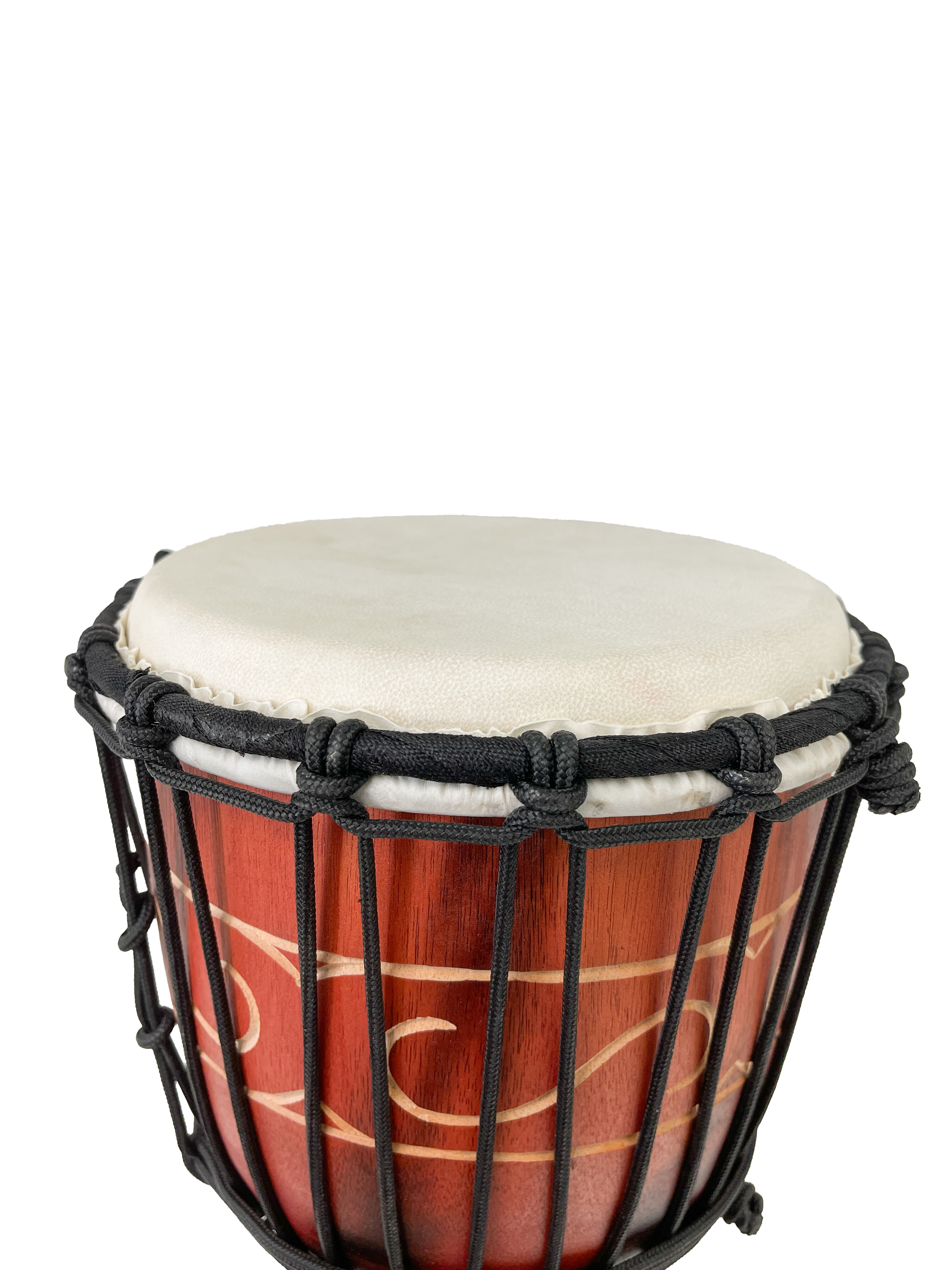 Wooden Djembe Drum - Brown Elephant 40cm