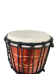 Wooden Djembe Drum - Brown Elephant 40cm