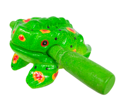 Green Frog Guiro  - Various Sizes