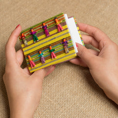 Mayan Worry Doll Textile Notebook