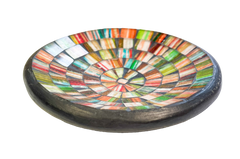 Round Mosaic Bowl - Multicoloured