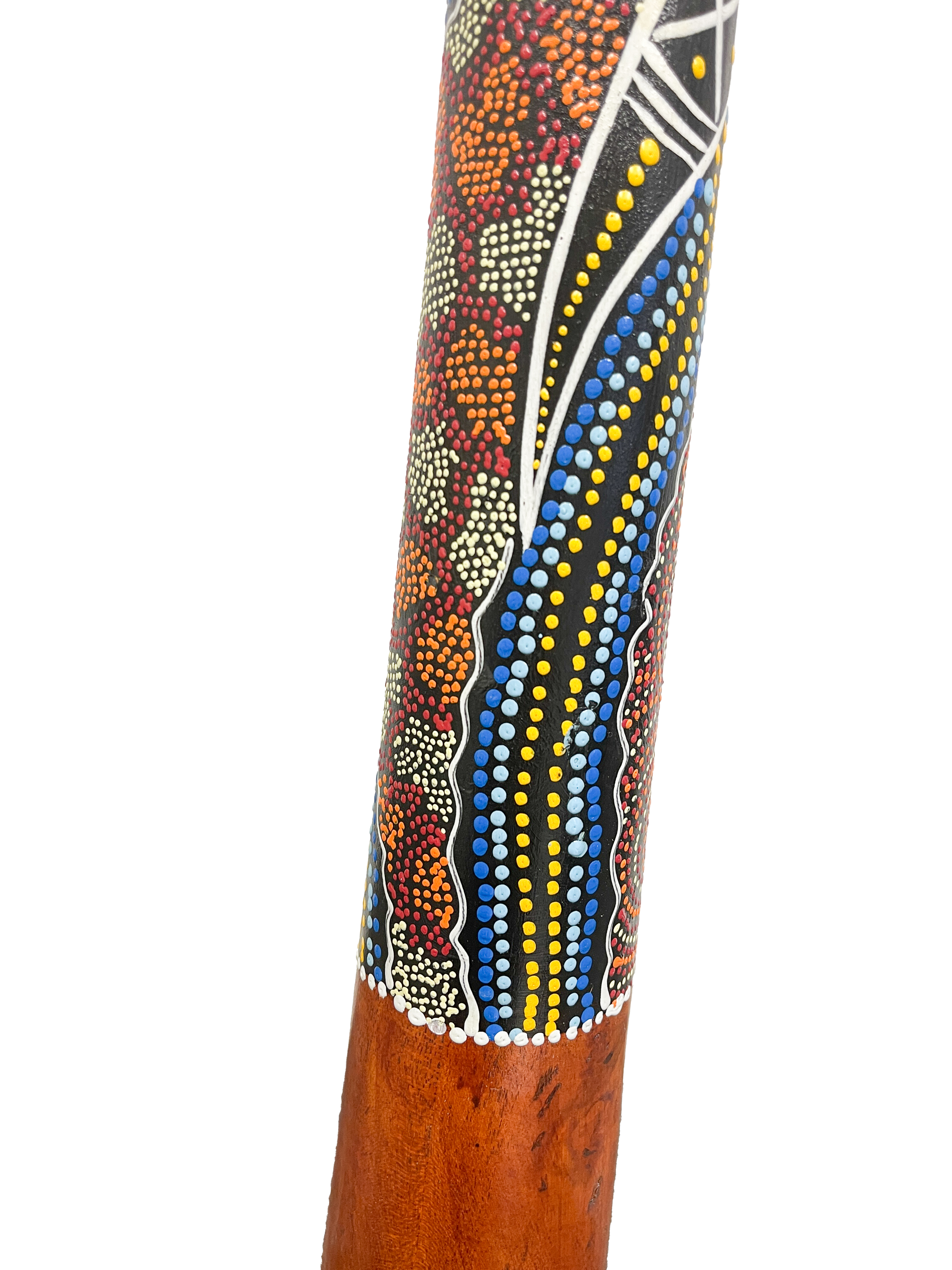 Didgeridoo Painted Wooden - 125cm