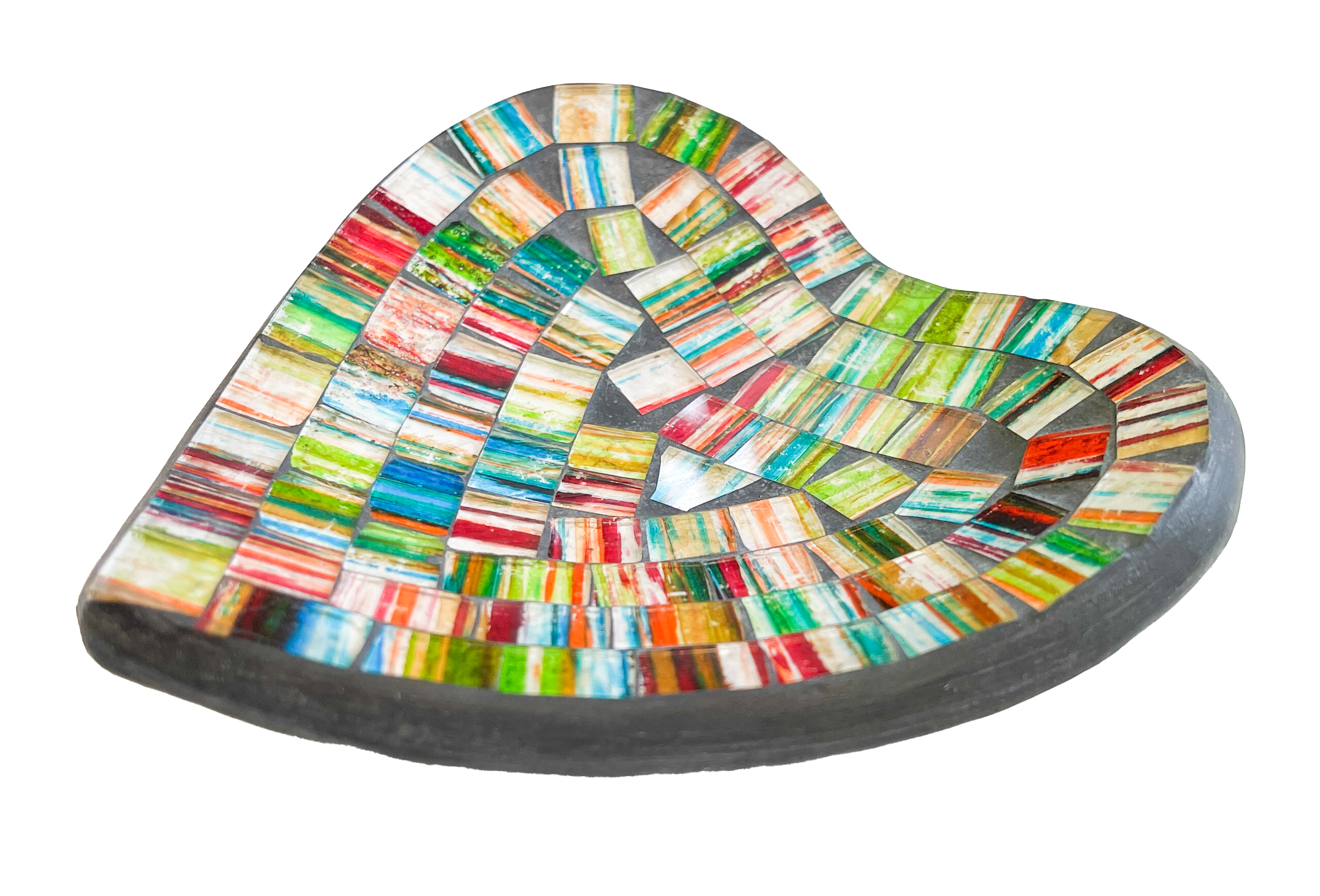 Heart Mosaic Bowl - Multicoloured
