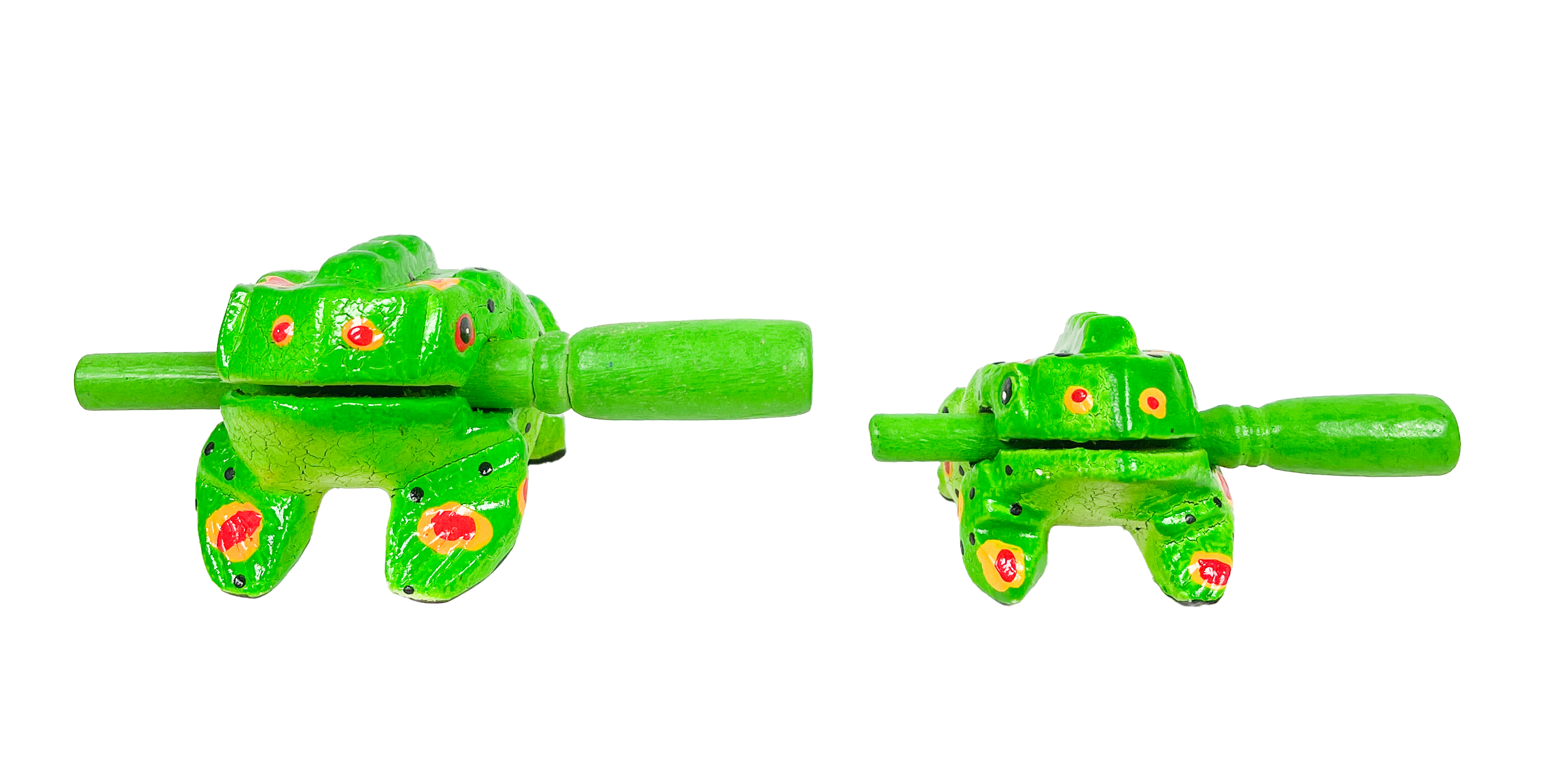 Green Frog Guiro  - Various Sizes