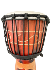 Wooden Djembe Drum - Brown Elephant 40cm