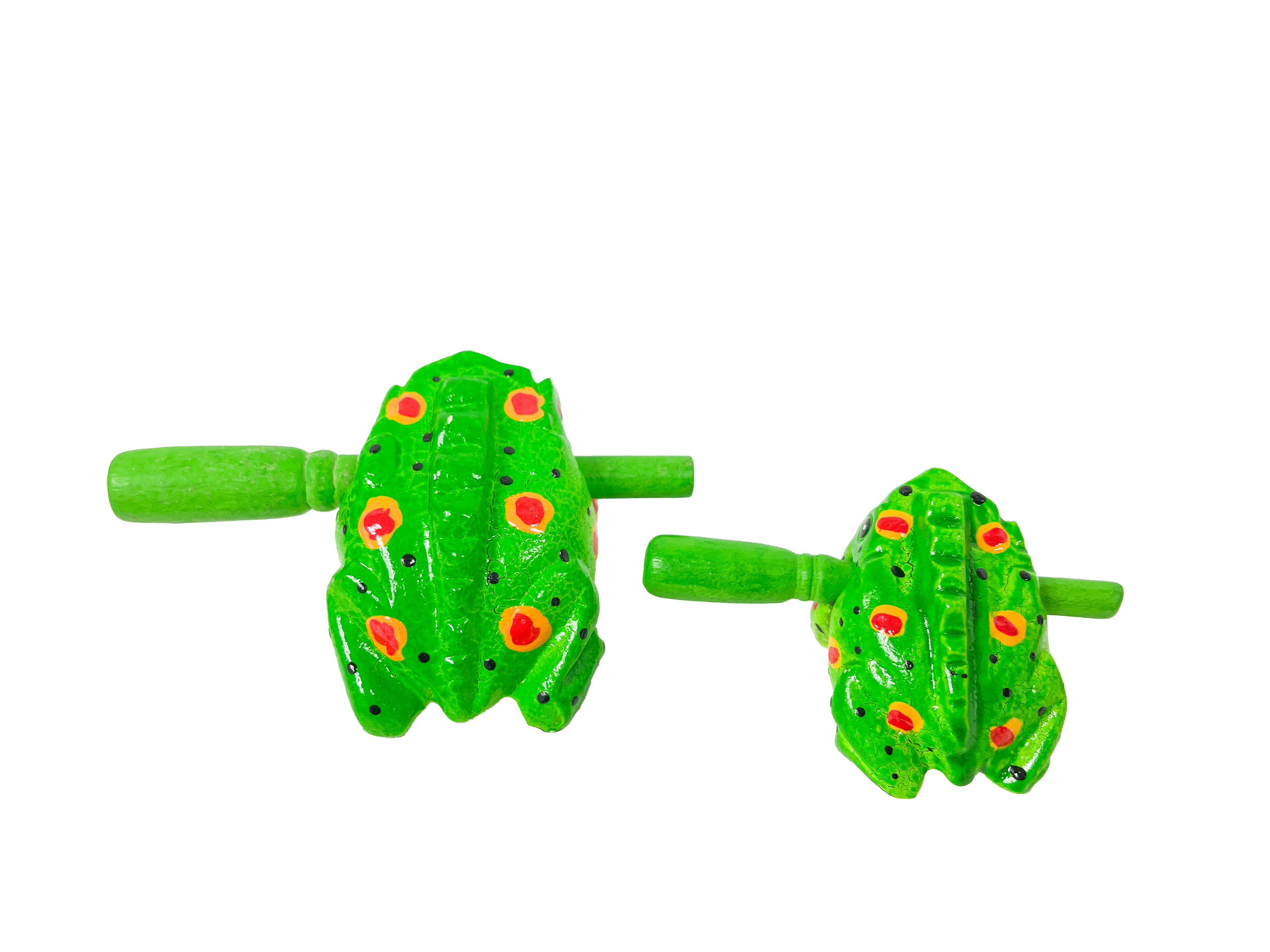 Green Frog Guiro  - Various Sizes