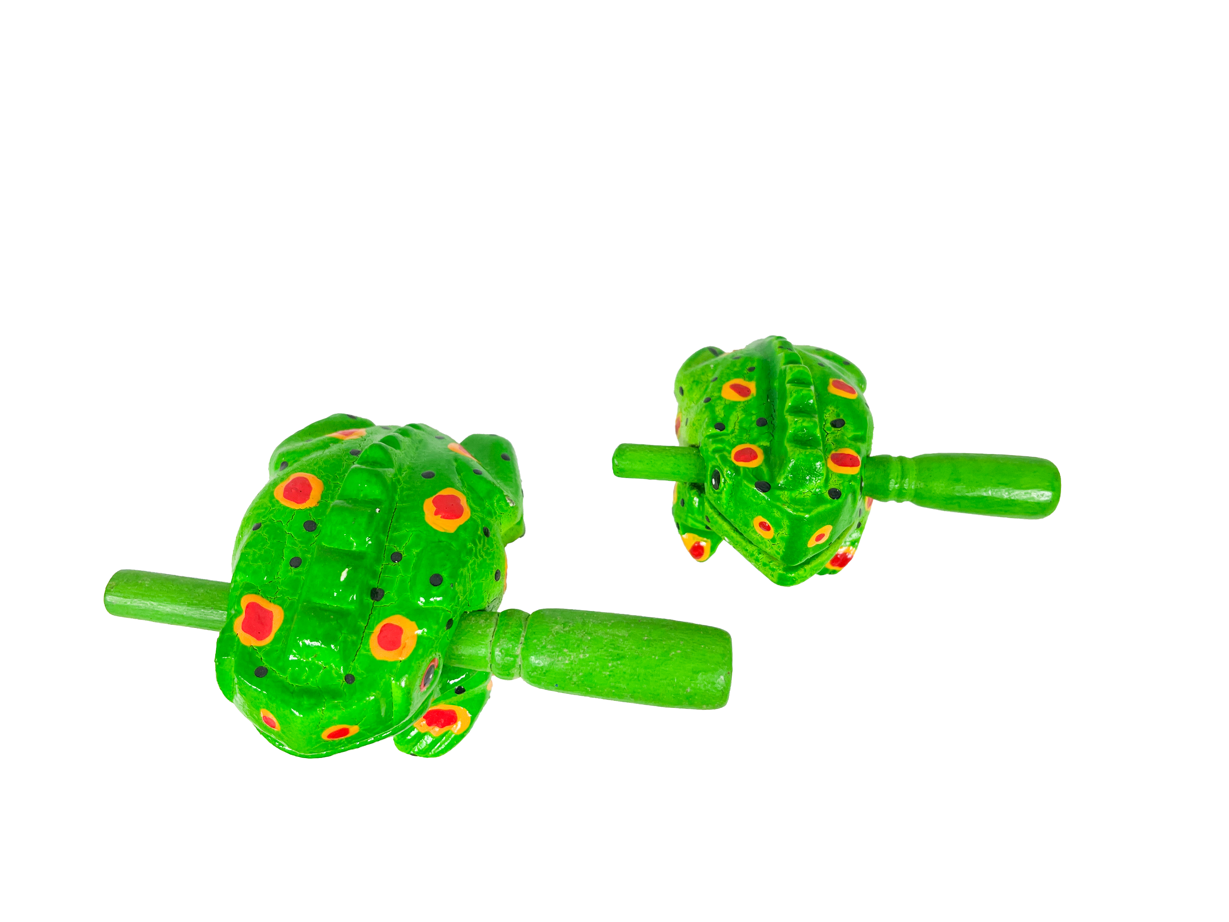 Green Frog Guiro  - Various Sizes