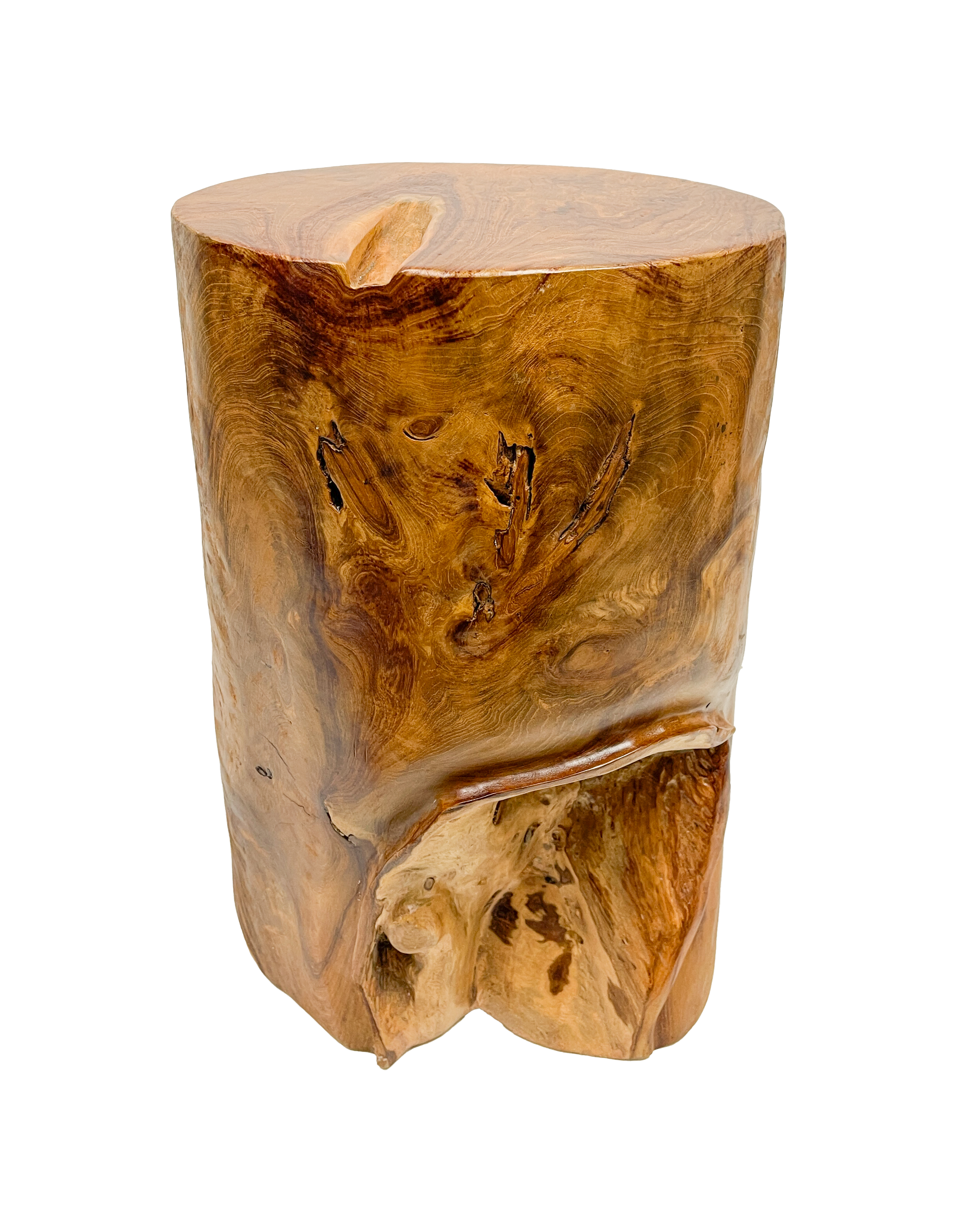 Teak Wood Stool Round