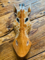 Giraffe Mask Natural - Various Sizes