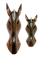 Zebra Mask Zigzag - Various Sizes