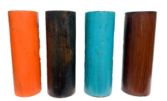 Wood Tiki Log Ornaments - Assorted 25cm